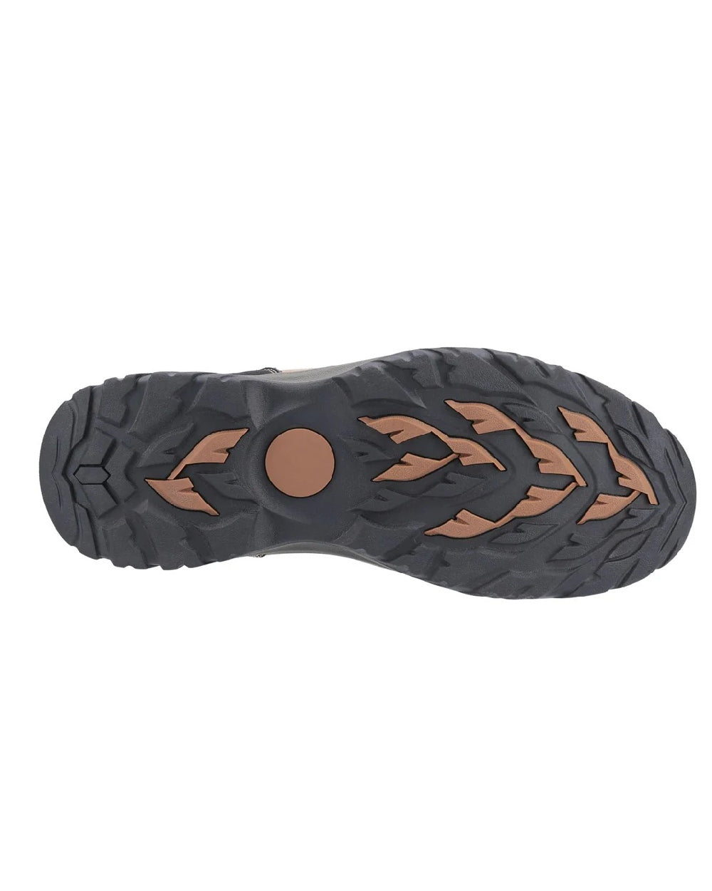 Brown coloured Cotswold Boxwell Hiking Shoes on white background