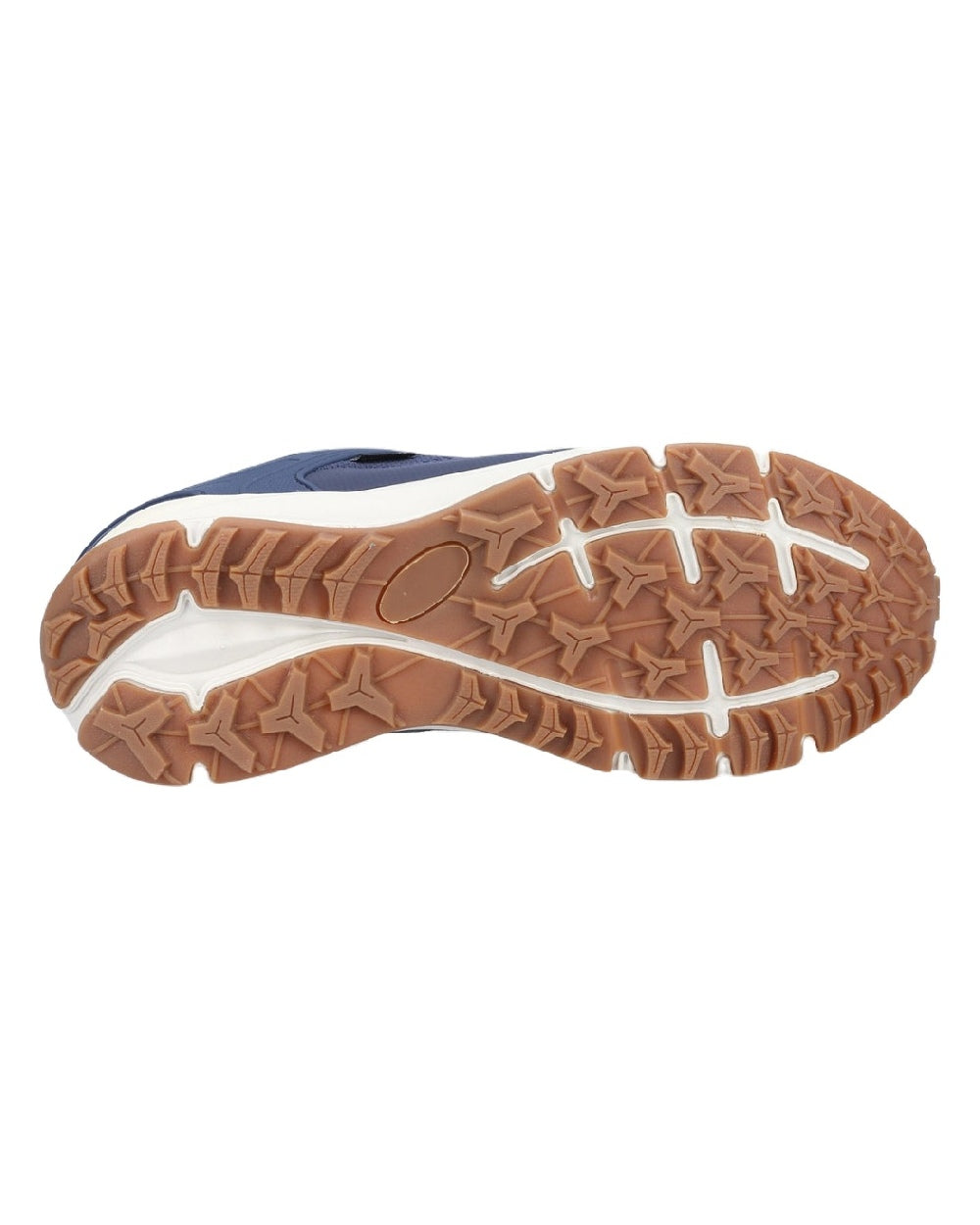 Navy coloured Cotswold Compton Womens Hiking Shoes on white background