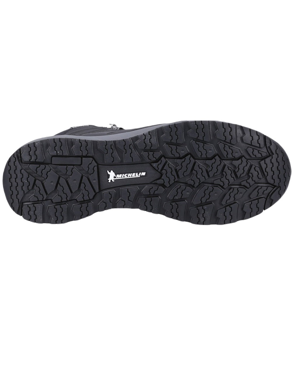 Black coloured Cotswold Kingham Mid Mens Boots on white background