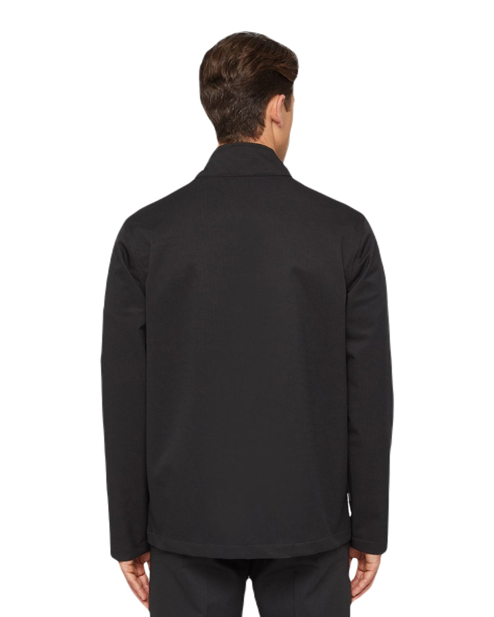Black Coloured Dickies Mens Everyday Softshell Jacket on White Background