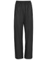 Black Coloured Fort Airflex Waterproof Breathable Trousers On A White Background