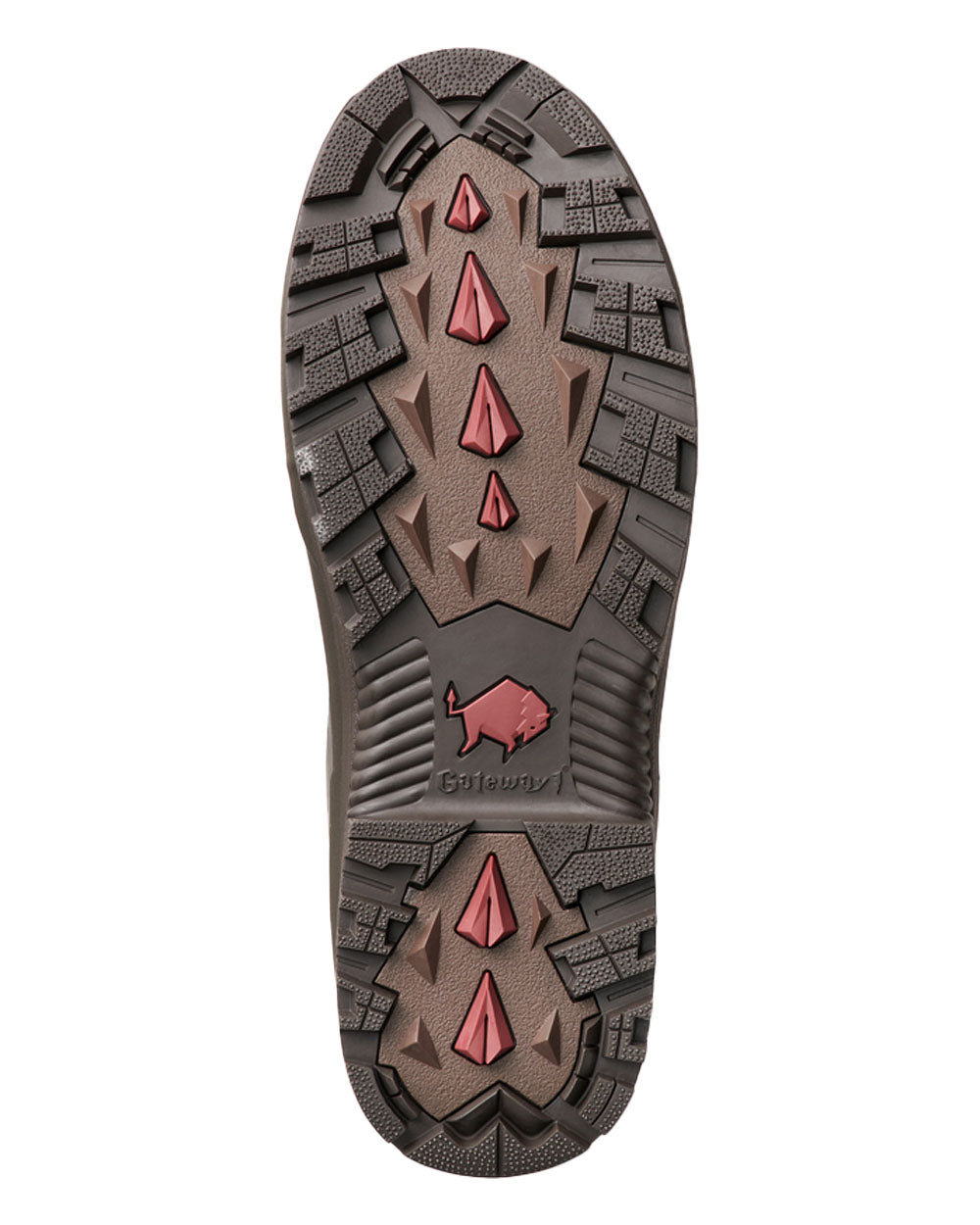 Dark Brown coloured Pheasant Game 18" 5mm Wellingtons on White background