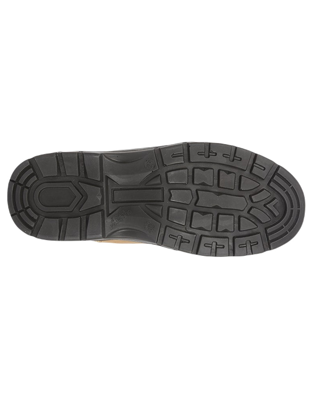 Black Coloured Grafters Chelsea Leather Safety Boots on White Background