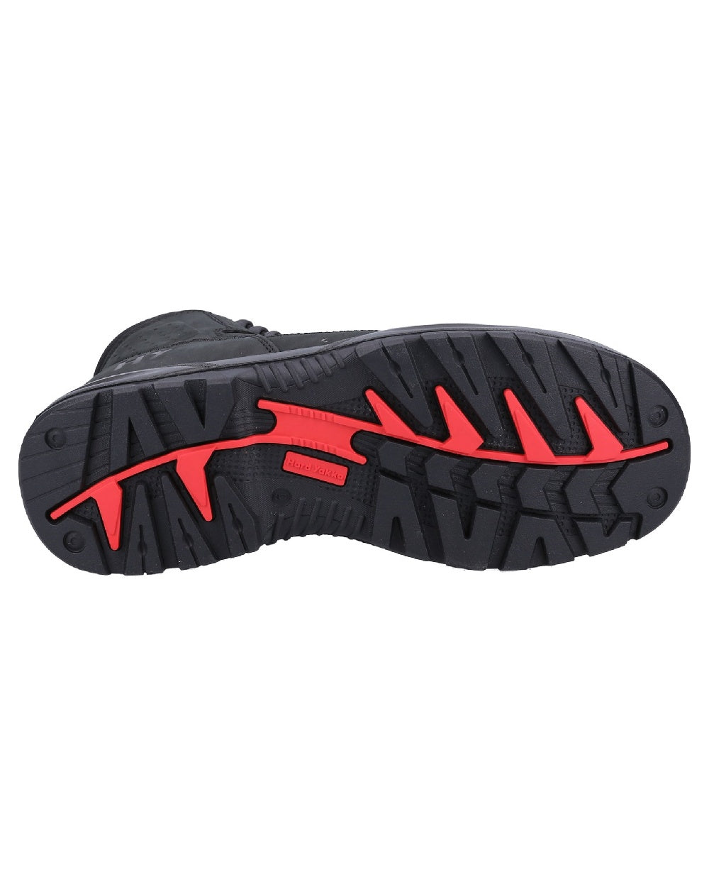 Black Coloured Hard Yakka Mens Legend PR Safety Boots on White Background