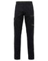 Black Coloured Hard Yakka Mens Raptor Active Trousers on White Background