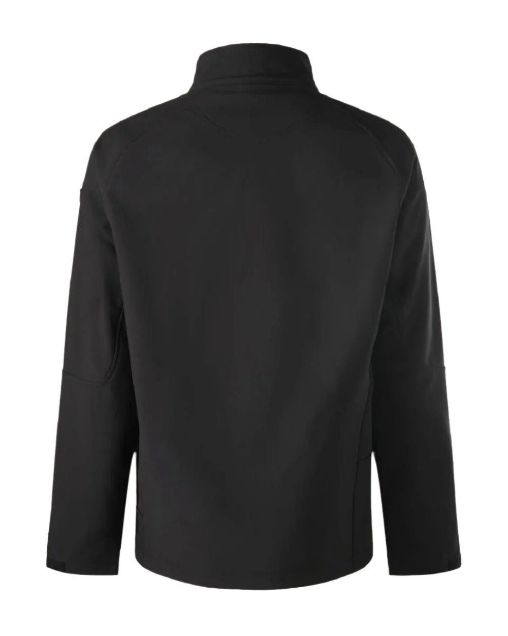 Black Coloured Hard Yakka Mens Toughmaxx Water Resistance Jacket on White Background