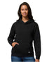Black Coloured Hard Yakka Womens Gladiator Hoodie on White Background