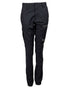Black Coloured Hard Yakka Womens Raptor Cuffed Trousers on White Background
