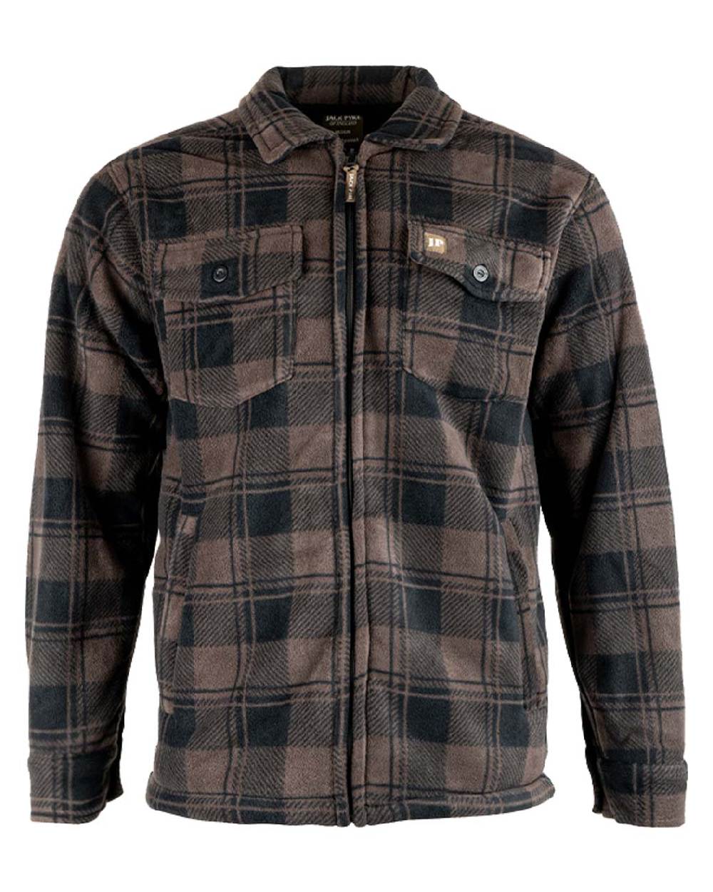 Brown coloured Jack Pyke Tundra Shirt on White Background