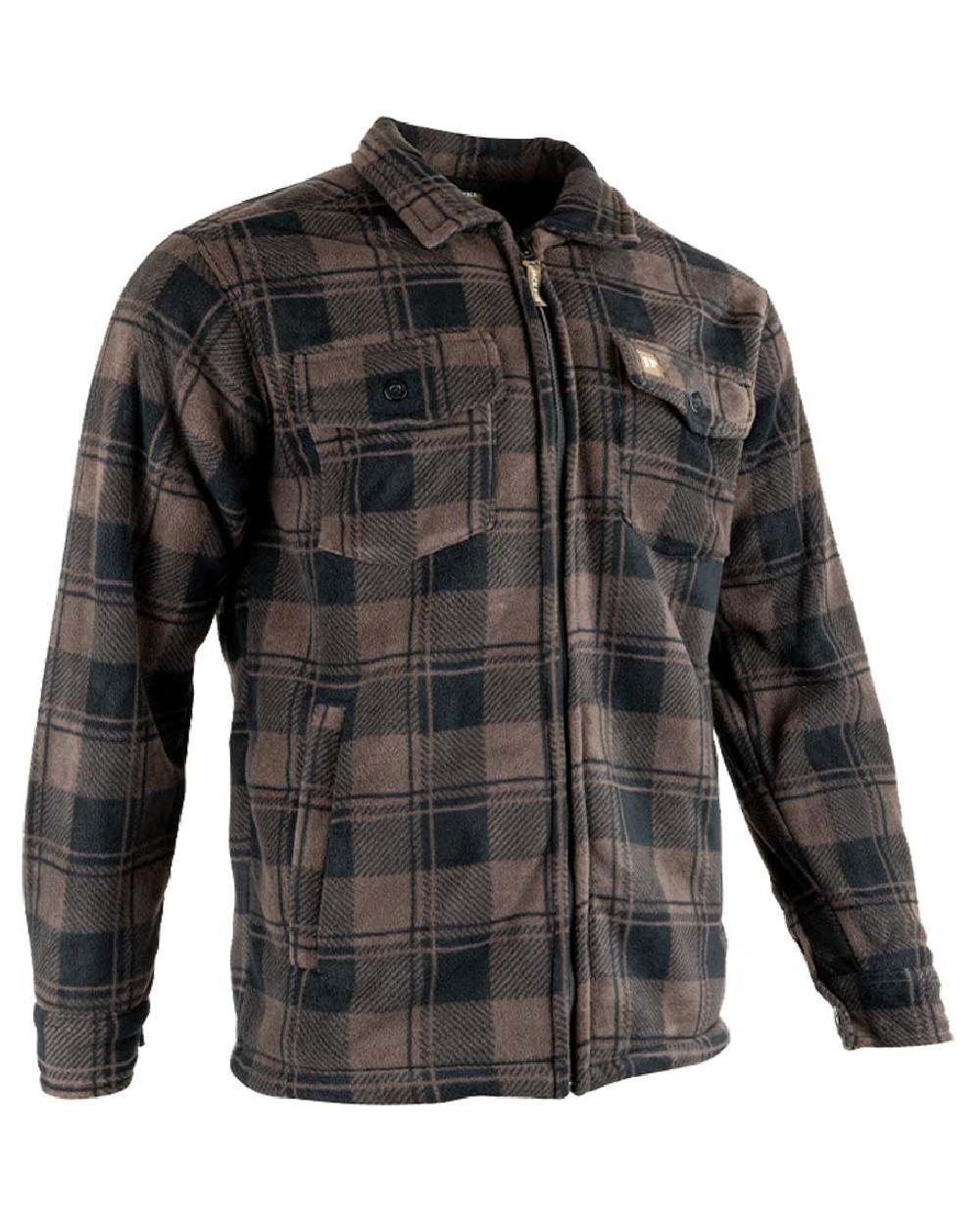Brown coloured Jack Pyke Tundra Shirt on White Background