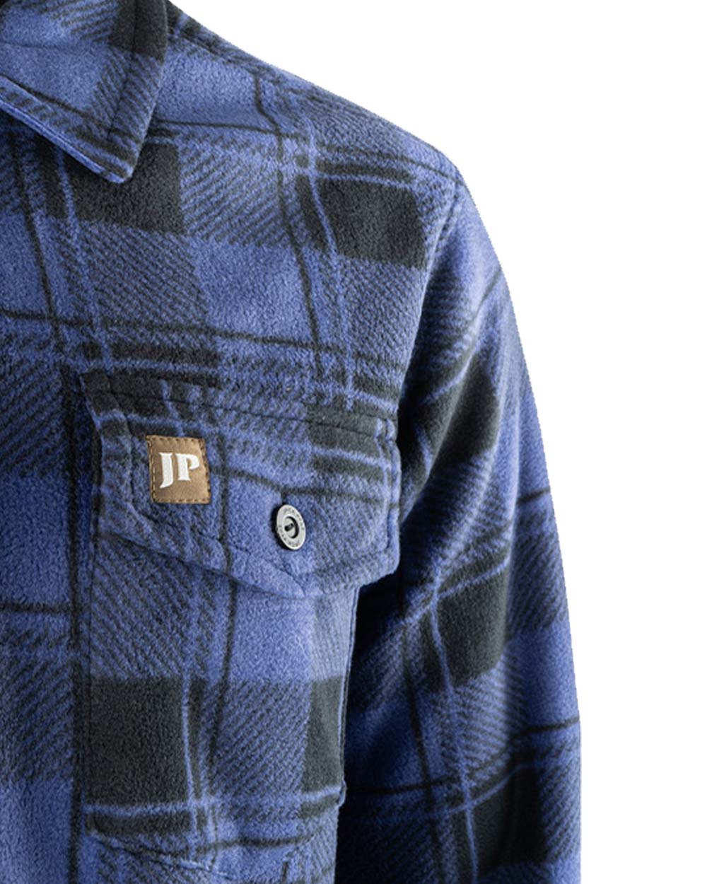 Navy coloured Jack Pyke Tundra Shirt on White Background
