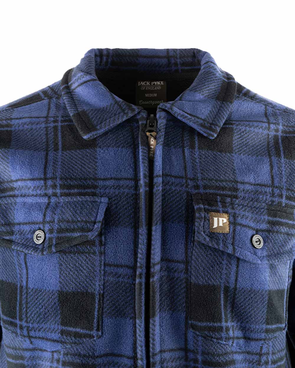 Navy coloured Jack Pyke Tundra Shirt on White Background