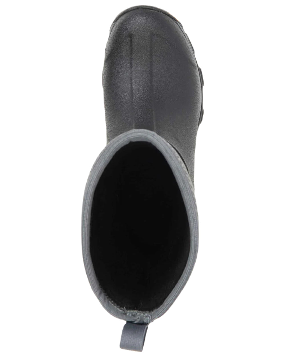 Grey Geometric Print Coloured Muck Boots Arctic Ice Mid Wellingtons On A White Background