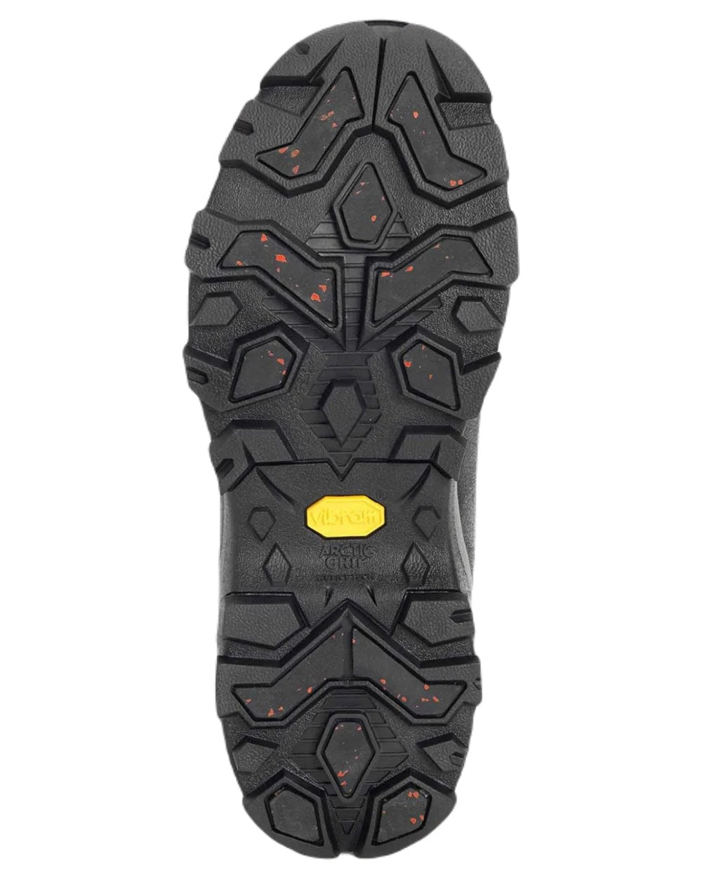 Grey Geometric Print Coloured Muck Boots Arctic Ice Mid Wellingtons On A White Background