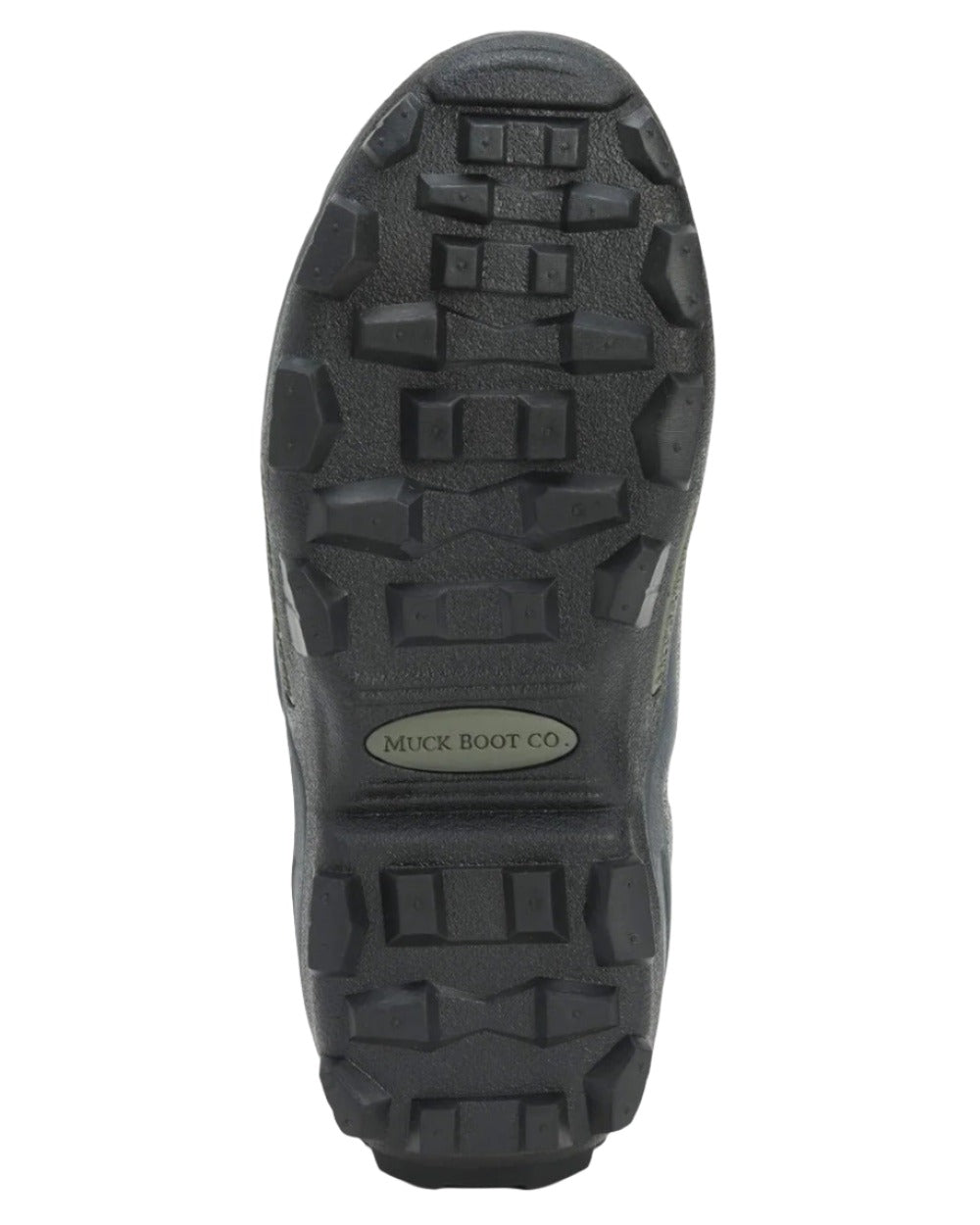 Black Coloured Muck Boots Arctic Sport Tall Wellingtons On A White Background