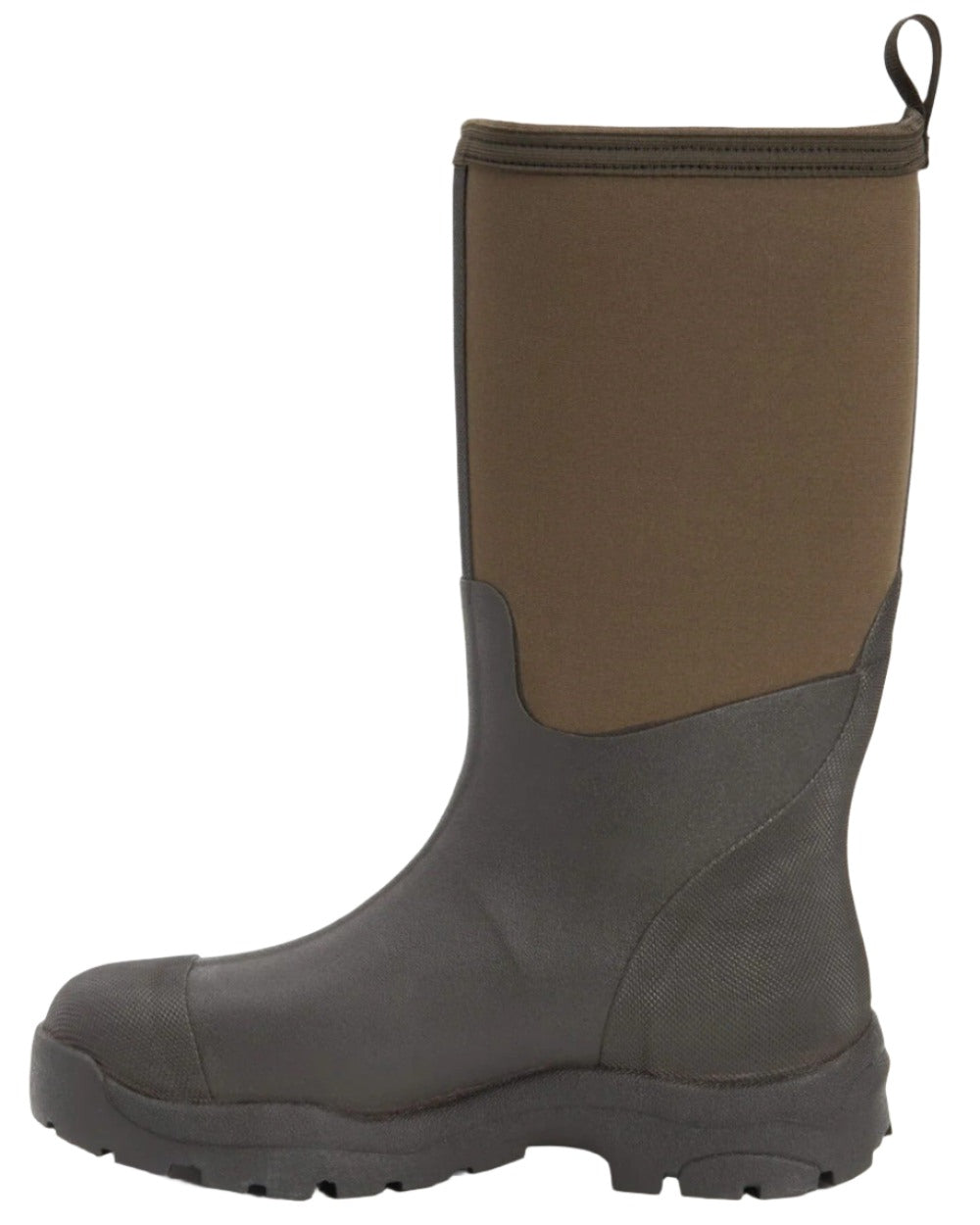 Bark Coloured Muck Boots Derwent II Wellingtons On A White Background