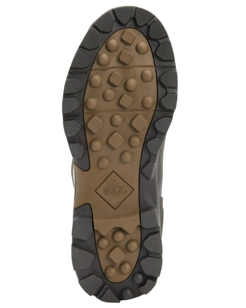 Bark Coloured Muck Boots Derwent II Wellingtons On A White Background