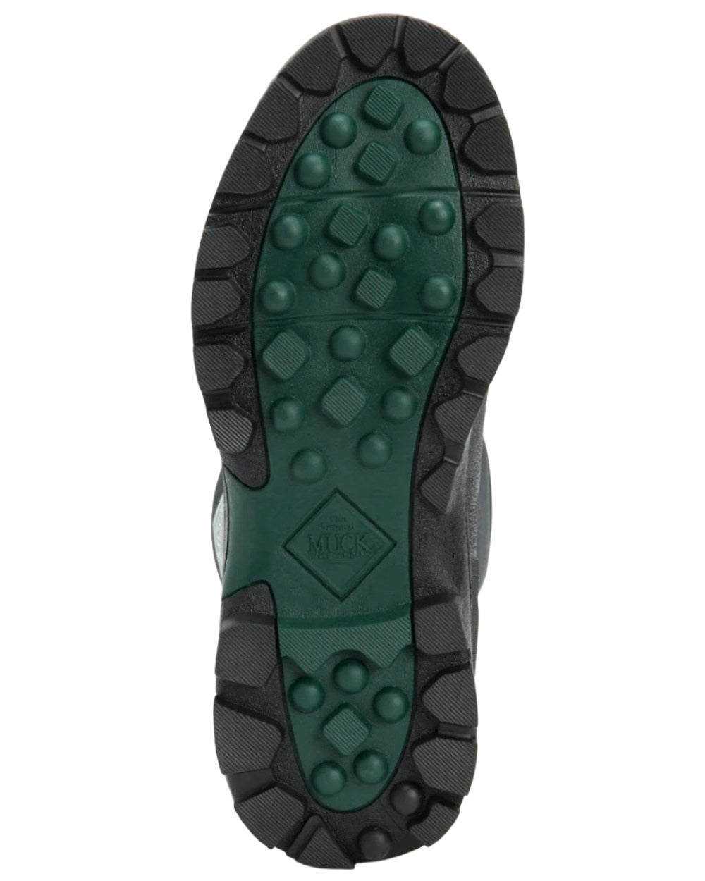 Black Coloured Muck Boots Derwent II Wellingtons On A White Background