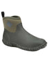 Moss Coloured Muck Boots Mens RHS Muckster II Ankle Boots On A White Background