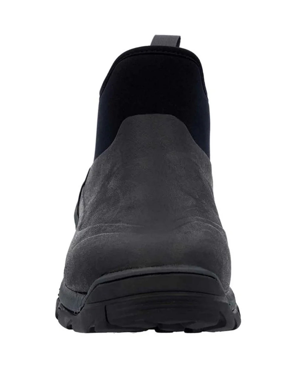 Black Coloured Muck Boots Mens Woody Sport Ankle Boots On A White Background