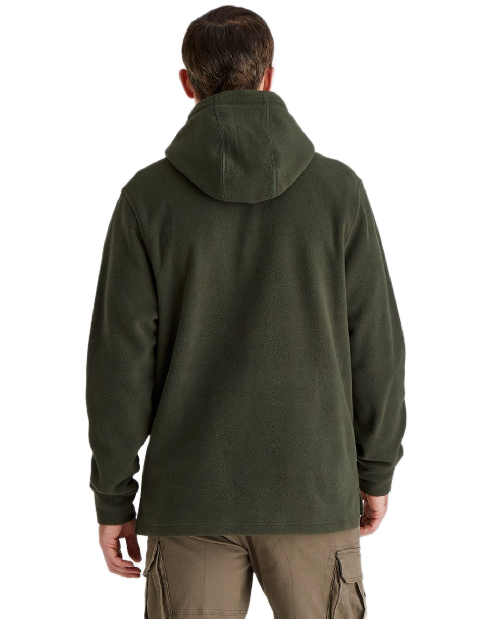 Deep Forest Coloured Ridgeline Ballistic Hoodie On A White Background