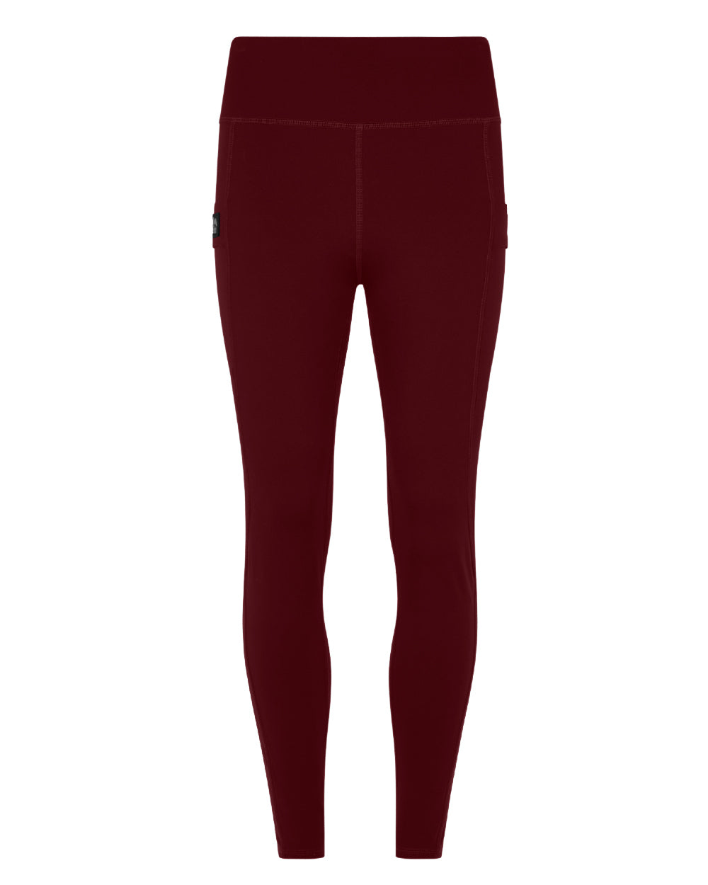 Winter Berry Coloured Ridgeline Womens Infinity Leggings On A White Background