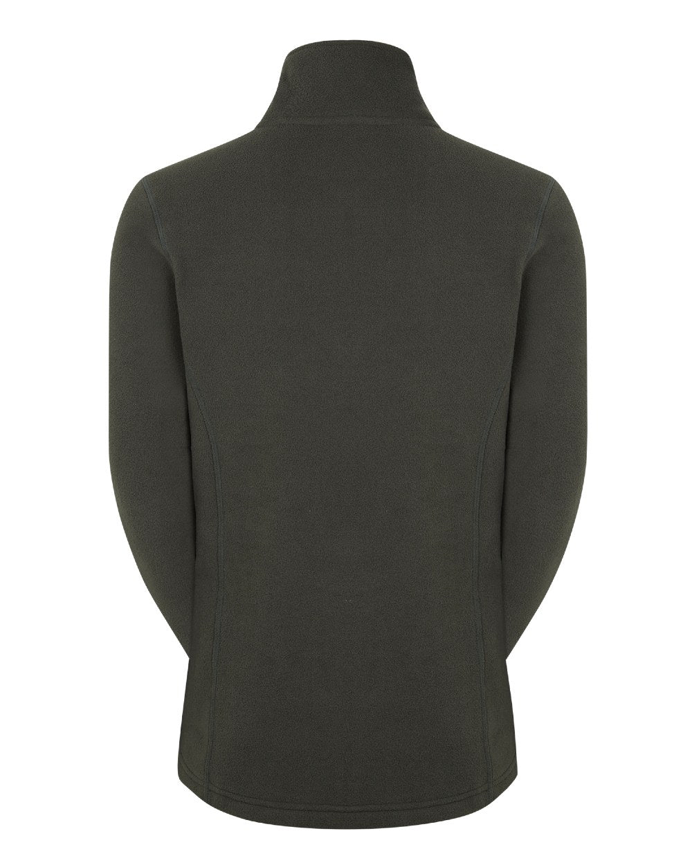 Deep Forest Coloured Ridgeline Womens Narvik Fleece On A White Background