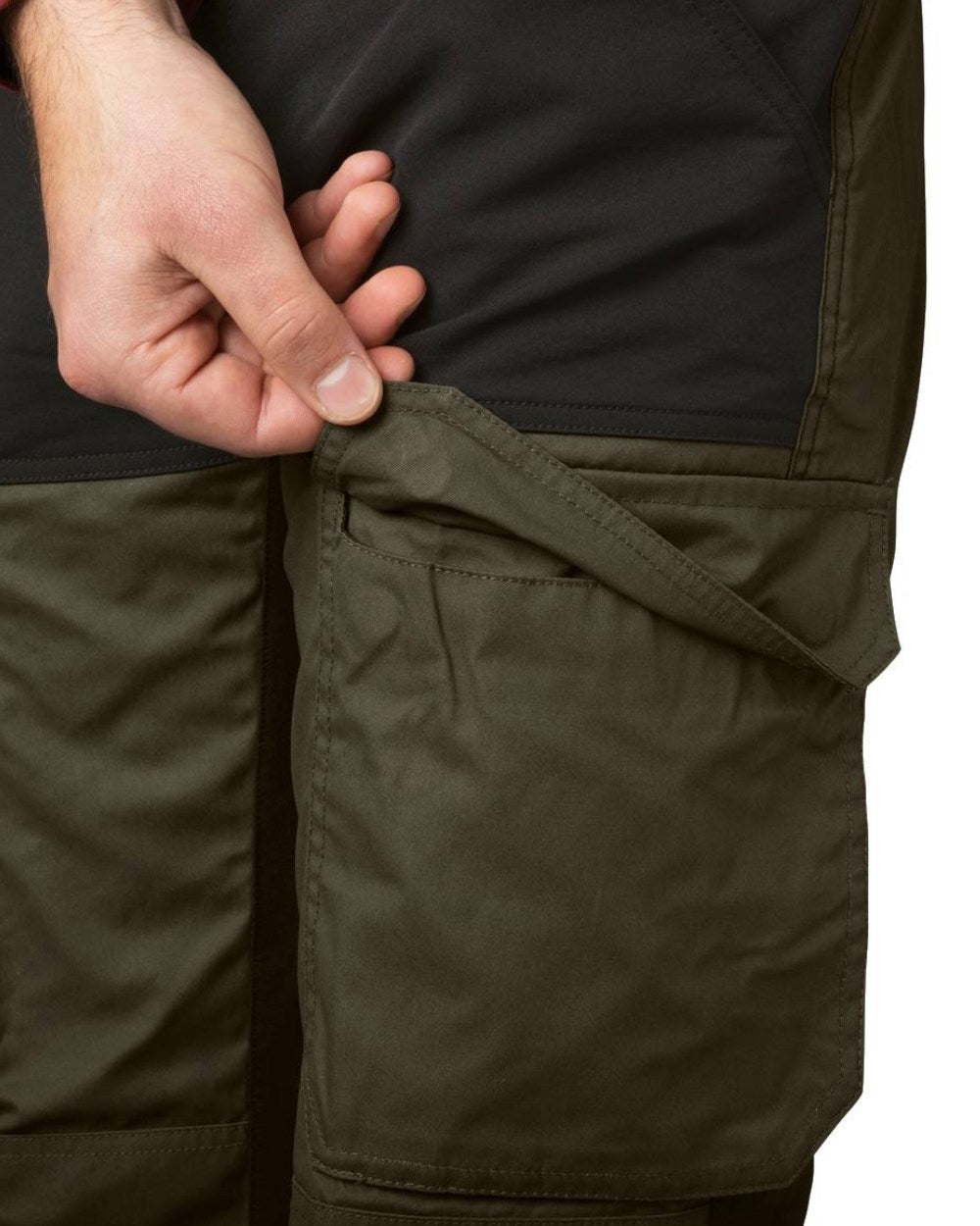 Grizzly Brown Meteorite Coloured Seeland Elm Trousers On A White Background