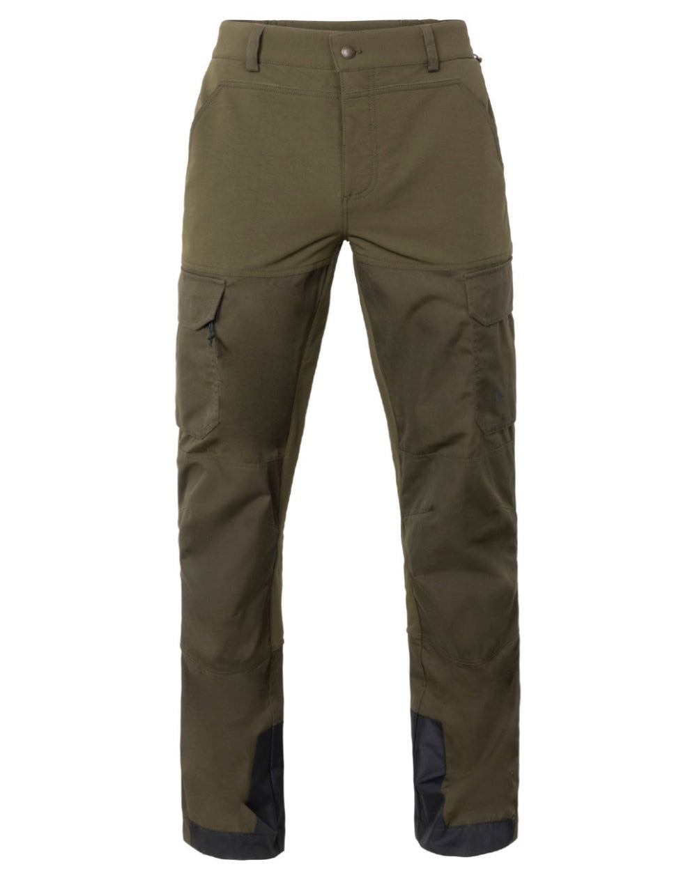 Light Pine Grizzly Brown Coloured Seeland Elm Trousers On A White Background