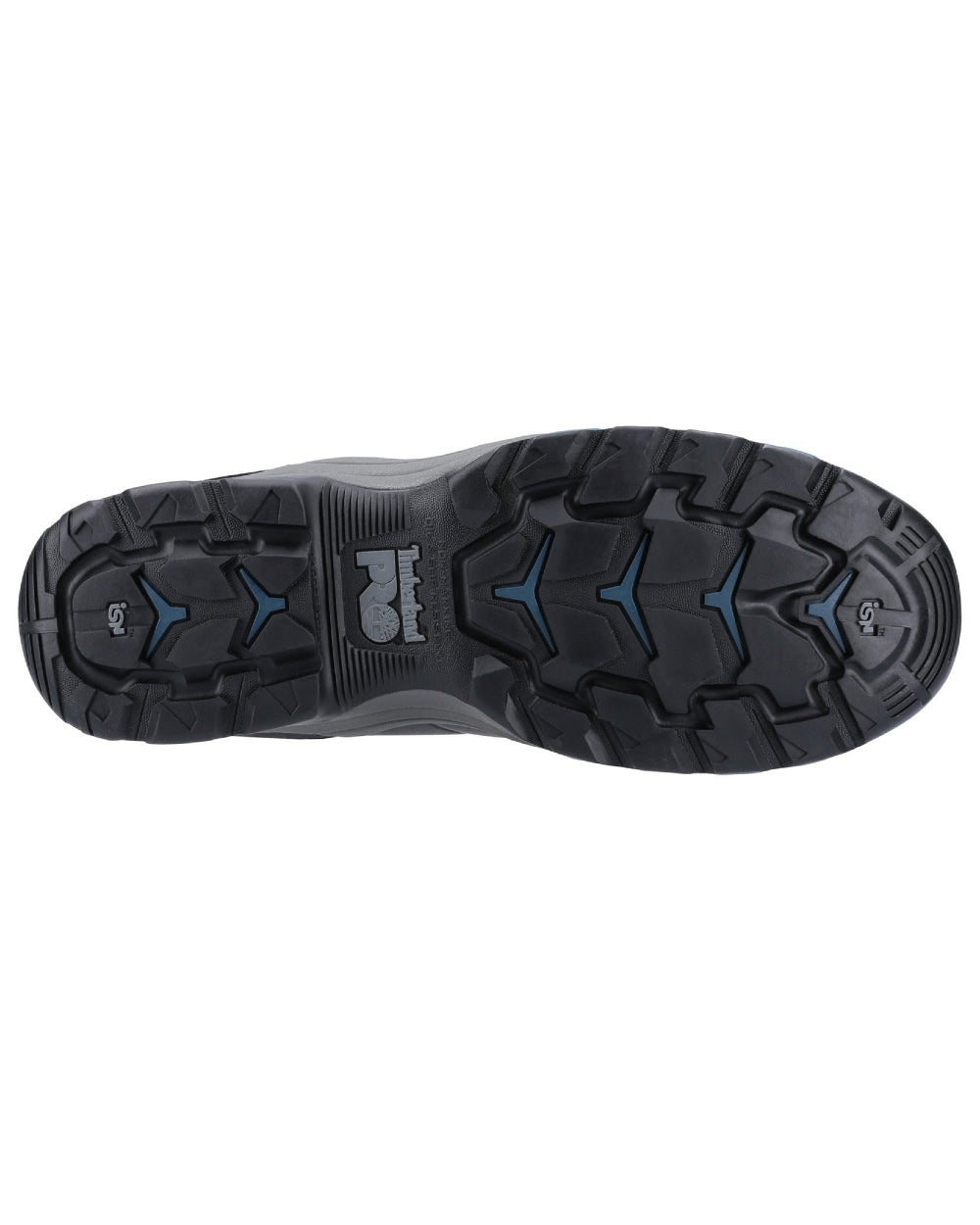 Black/Teal Timberland Pro Hypercharge Composite Safety Toe Work Boots on white background