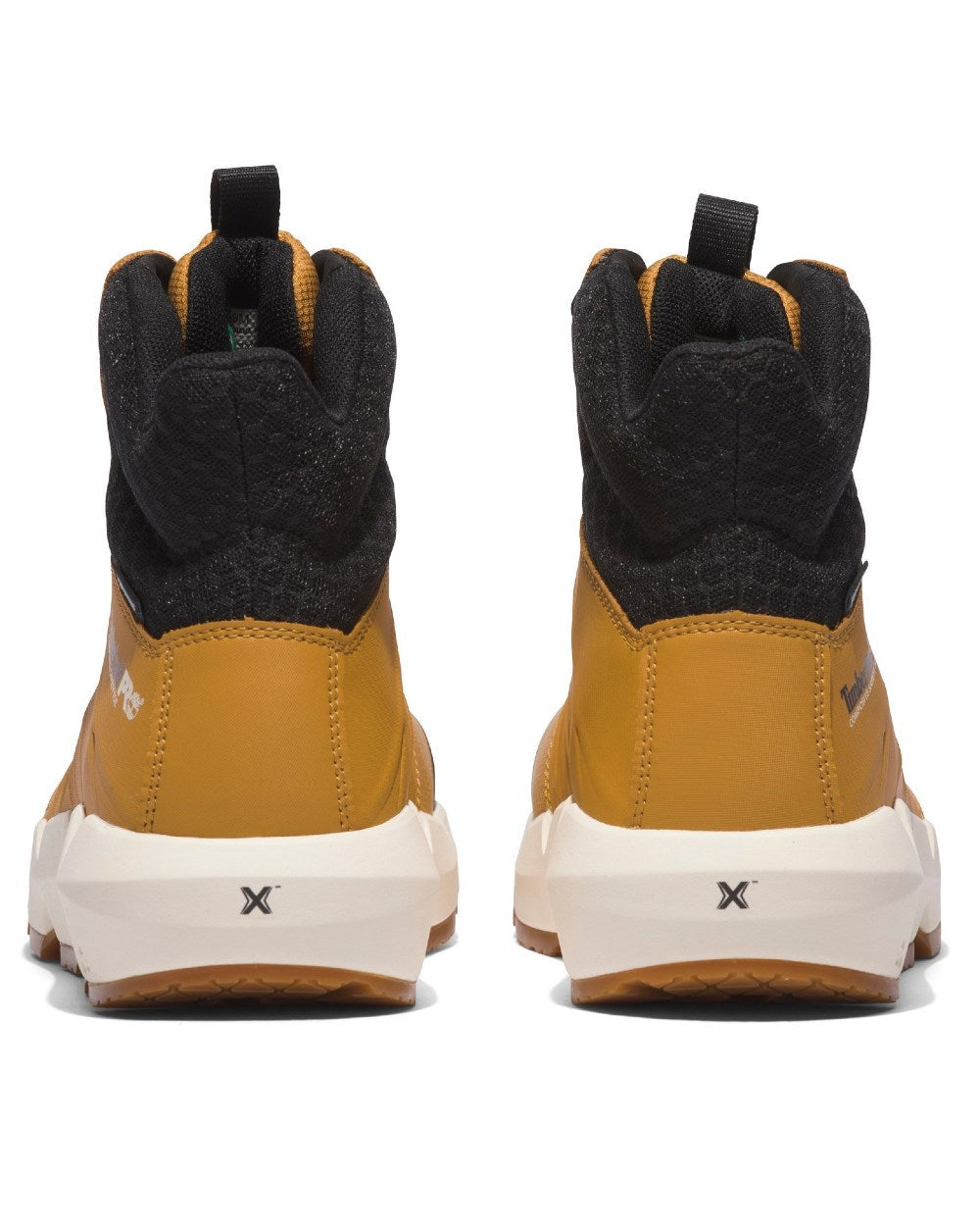 Wheat coloured Timberland Pro Morphix 6" Safety Boots on white background