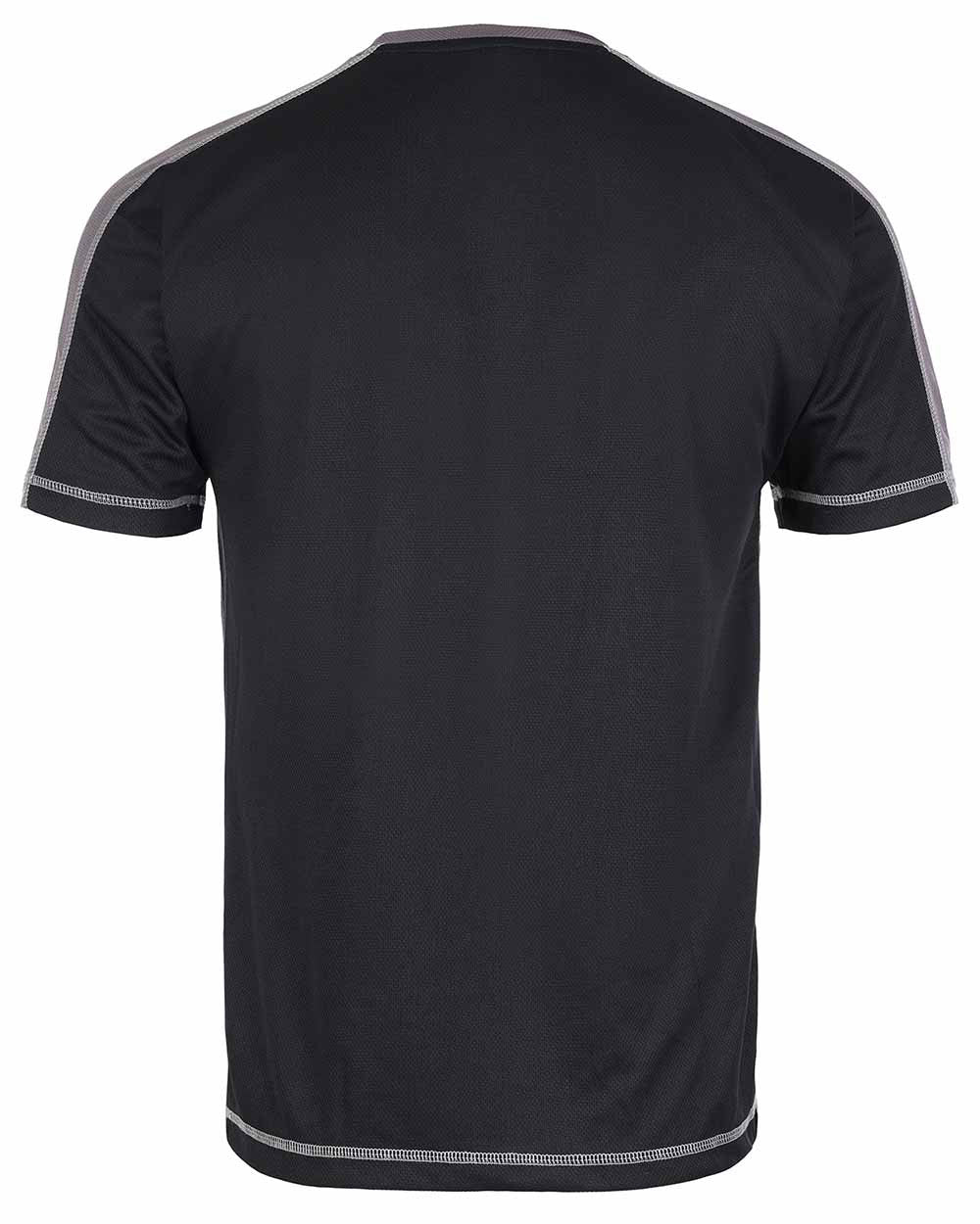 Black Coloured TuffStuff Elite T-Shirt On A White Background