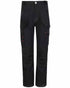 Black Coloured TuffStuff Elite Work Trousers On A White Background