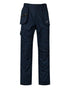 Navy Coloured Xpert Mens Core Work Trousers on White Background