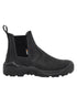 Black Coloured Xpert Mens Defiant S3 Safety Dealer Boots on White Background