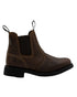Brown Coloured Xpert Mens Heritage Chelsea Non-Safety Boots on White Background