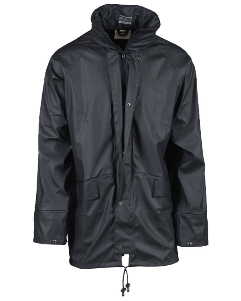 Navy Coloured Xpert Mens Swampmaster No-Sweat Stormgear Waterproof Jacket on White Background