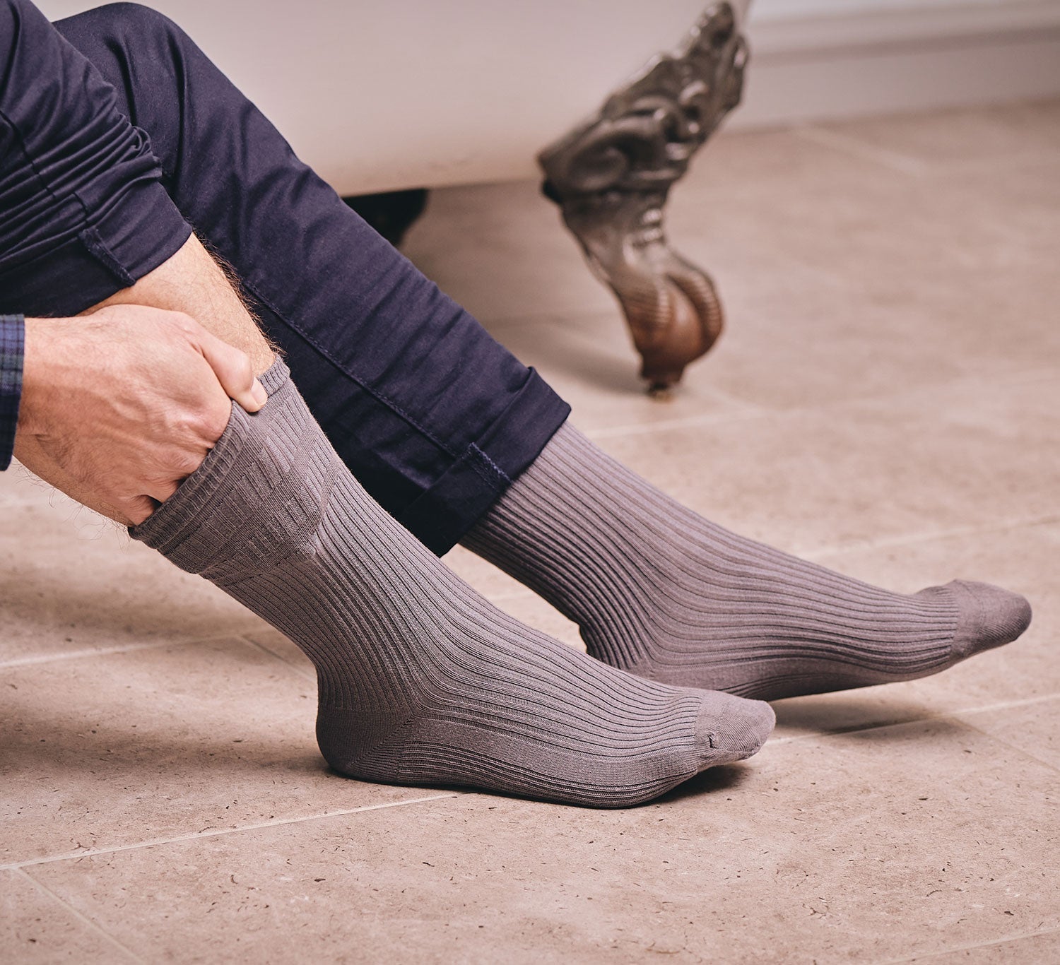 HJ Hall Extra Wide Soft Top Sock | Sanitised Cotton