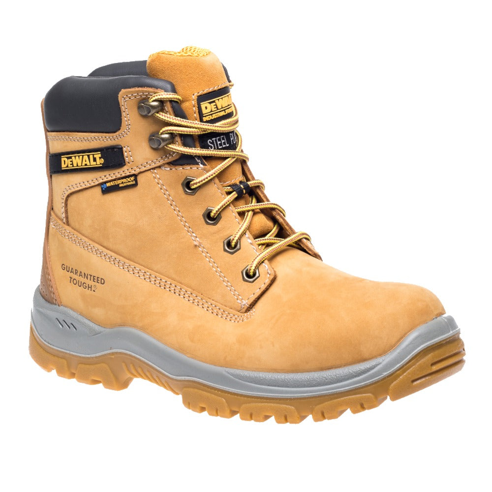 DeWalt Titanium 6" Waterproof Safety Boots in Honey