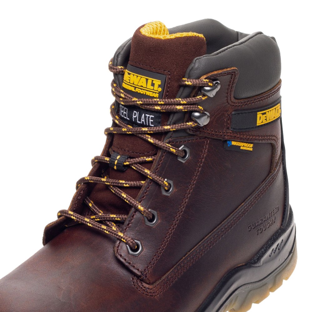 DeWalt Titanium 6" Waterproof Safety Boots in Tan