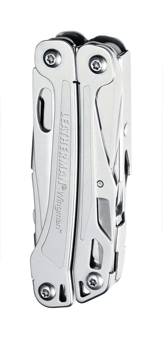 Folded Stainless Steel Wingman 14-in-1 Multi-Tool by Leatherman