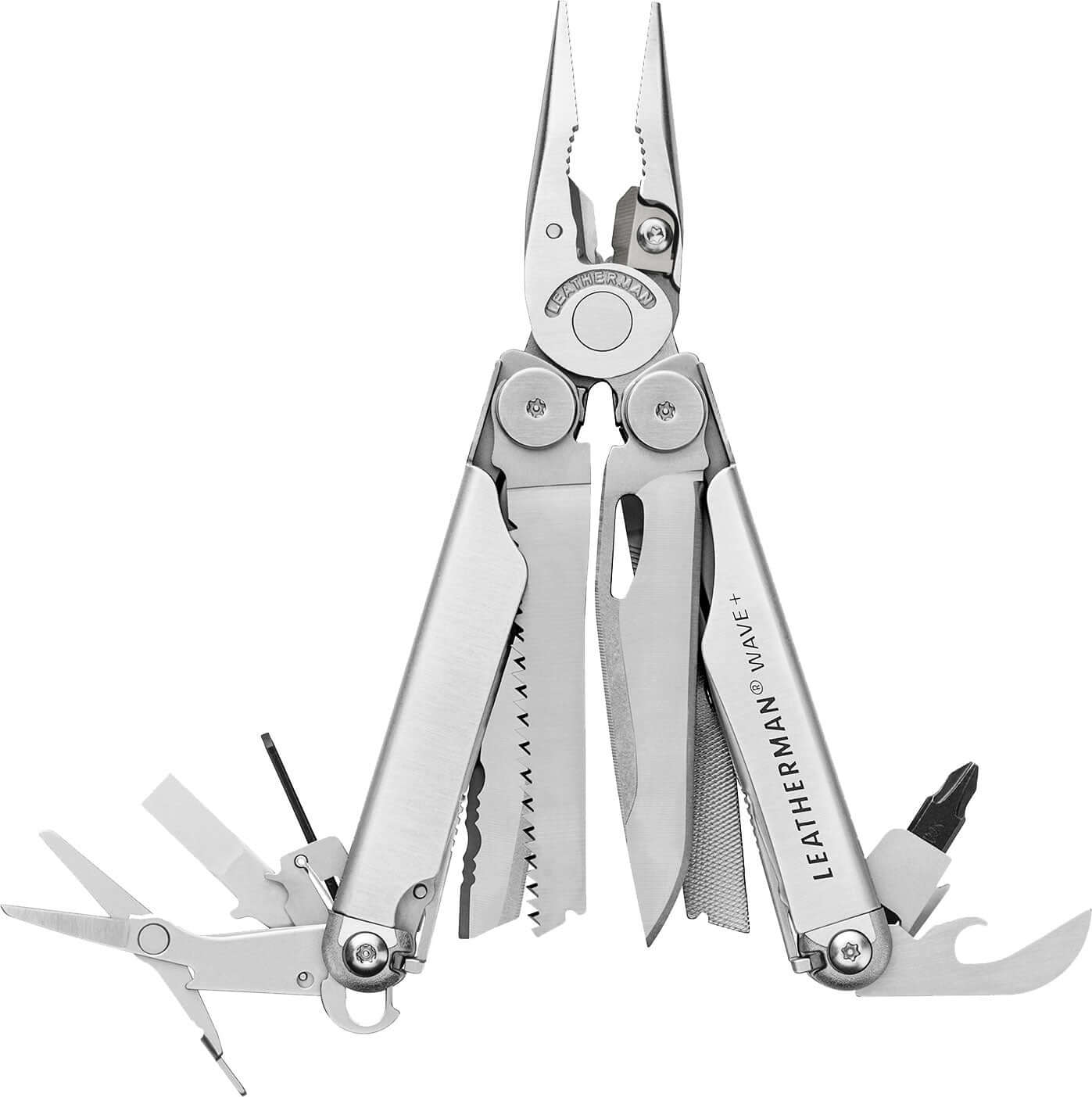 Stainless steel Leatherman Wave®+ Multi-Tool W/ Nylon Sheath