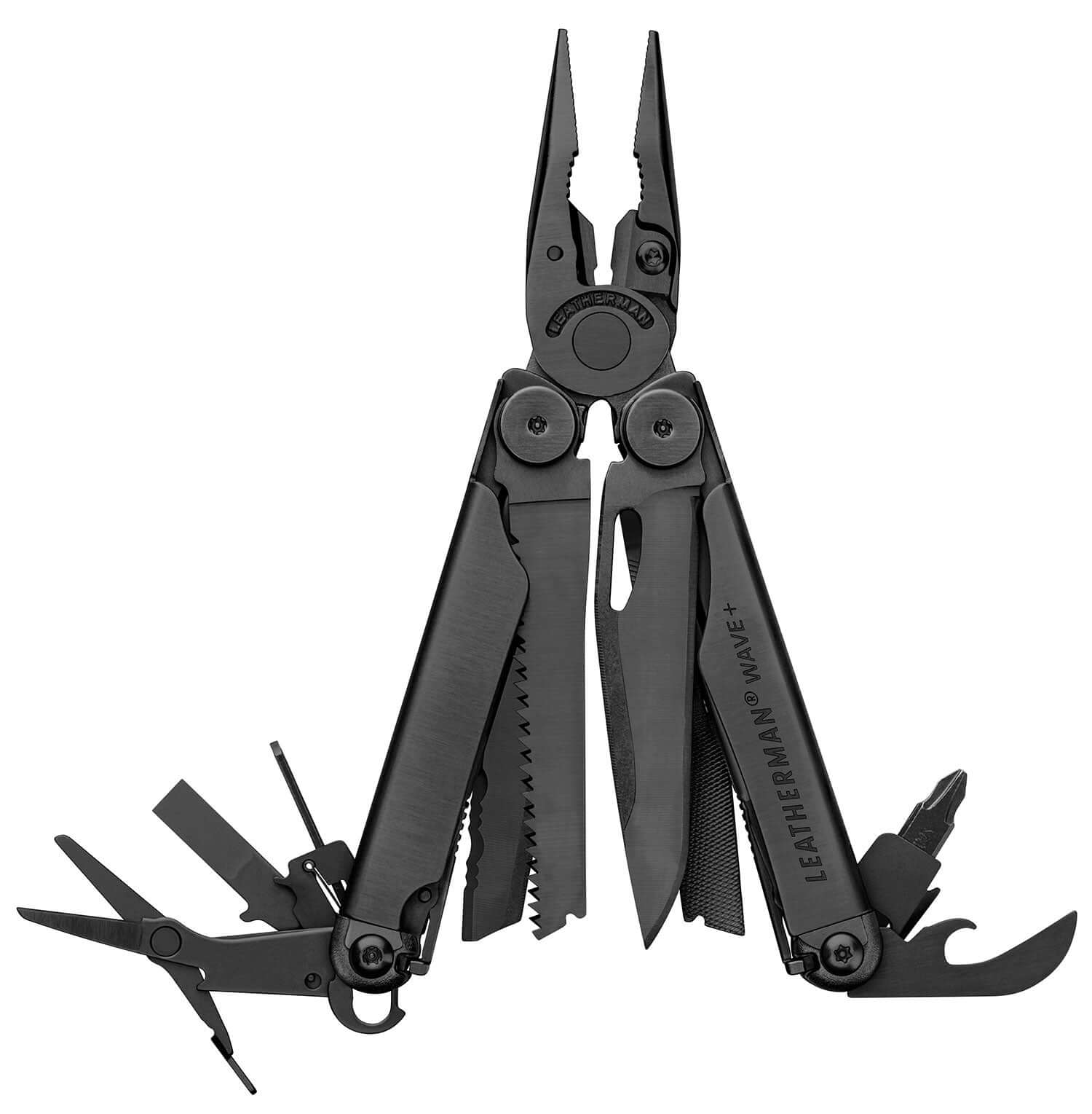 Black Oxide Leatherman Wave®+ Multi-Tool W/ Nylon Sheath