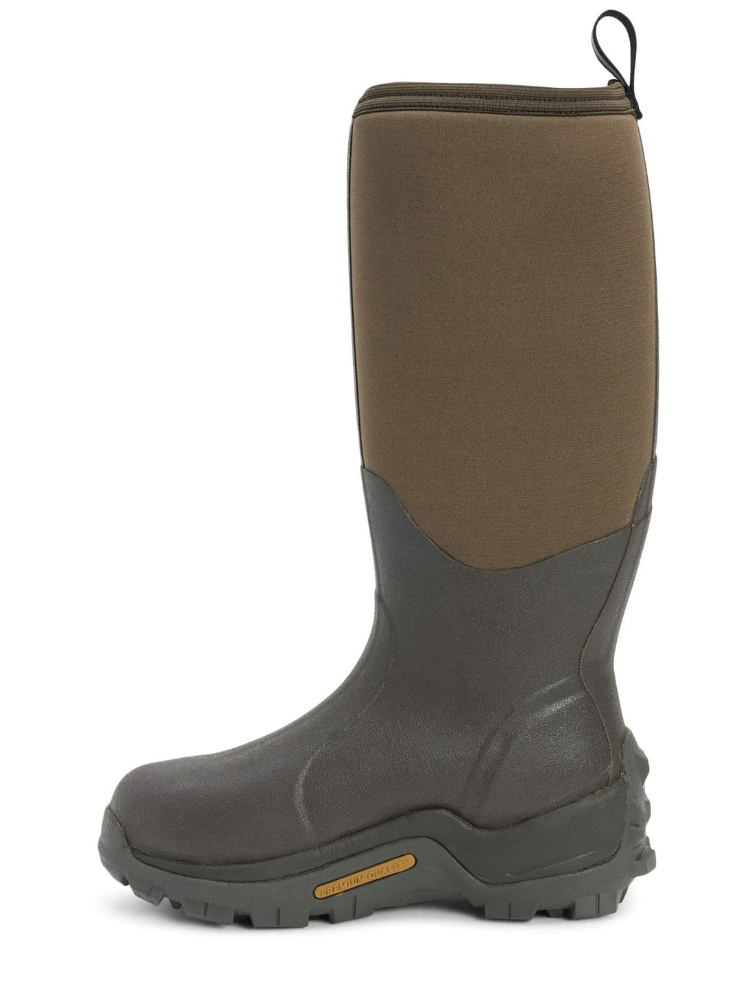 Left Muck Boots Wetland Tall Wellington in Bark