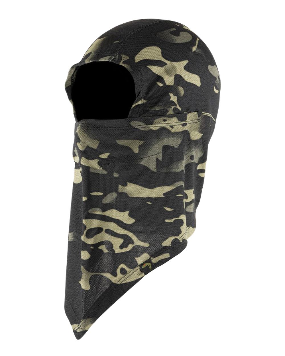 VCAM Black Coloured Viper Covert Balaclava on white background