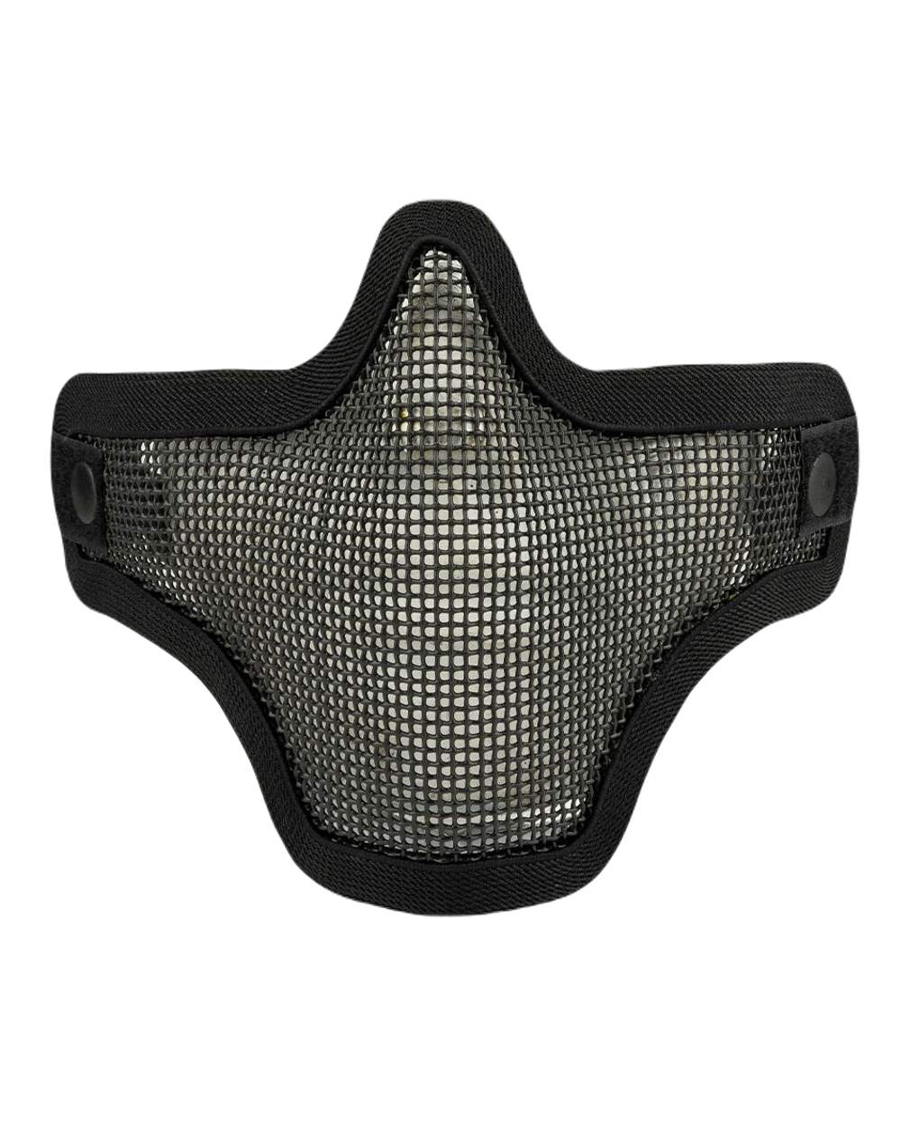 Black Coloured Viper Crossteel Face Mask on white background