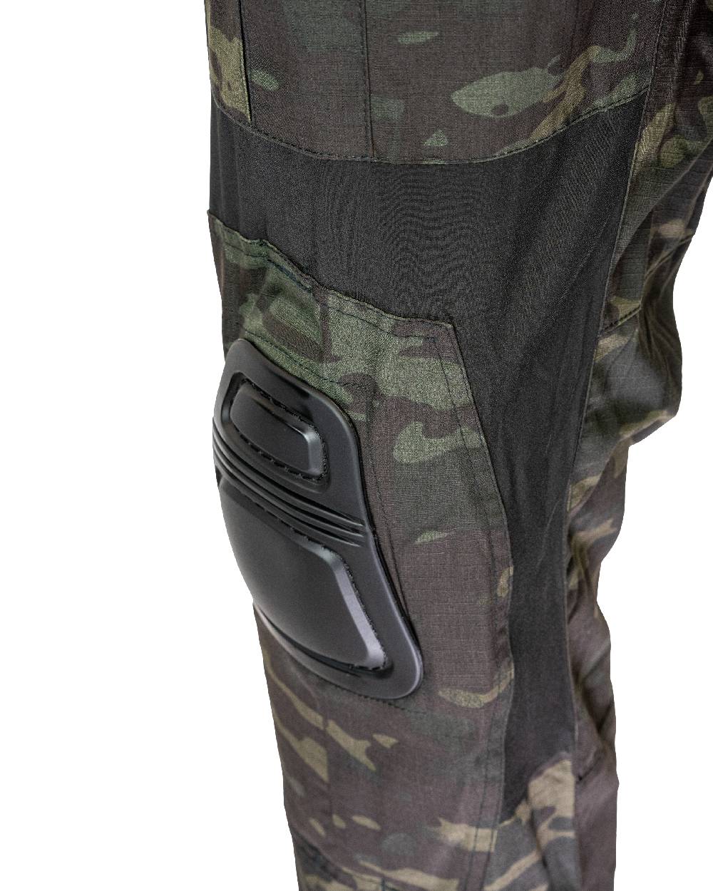 VCAM Black Coloured Viper Elite Trousers Gen2 on white background