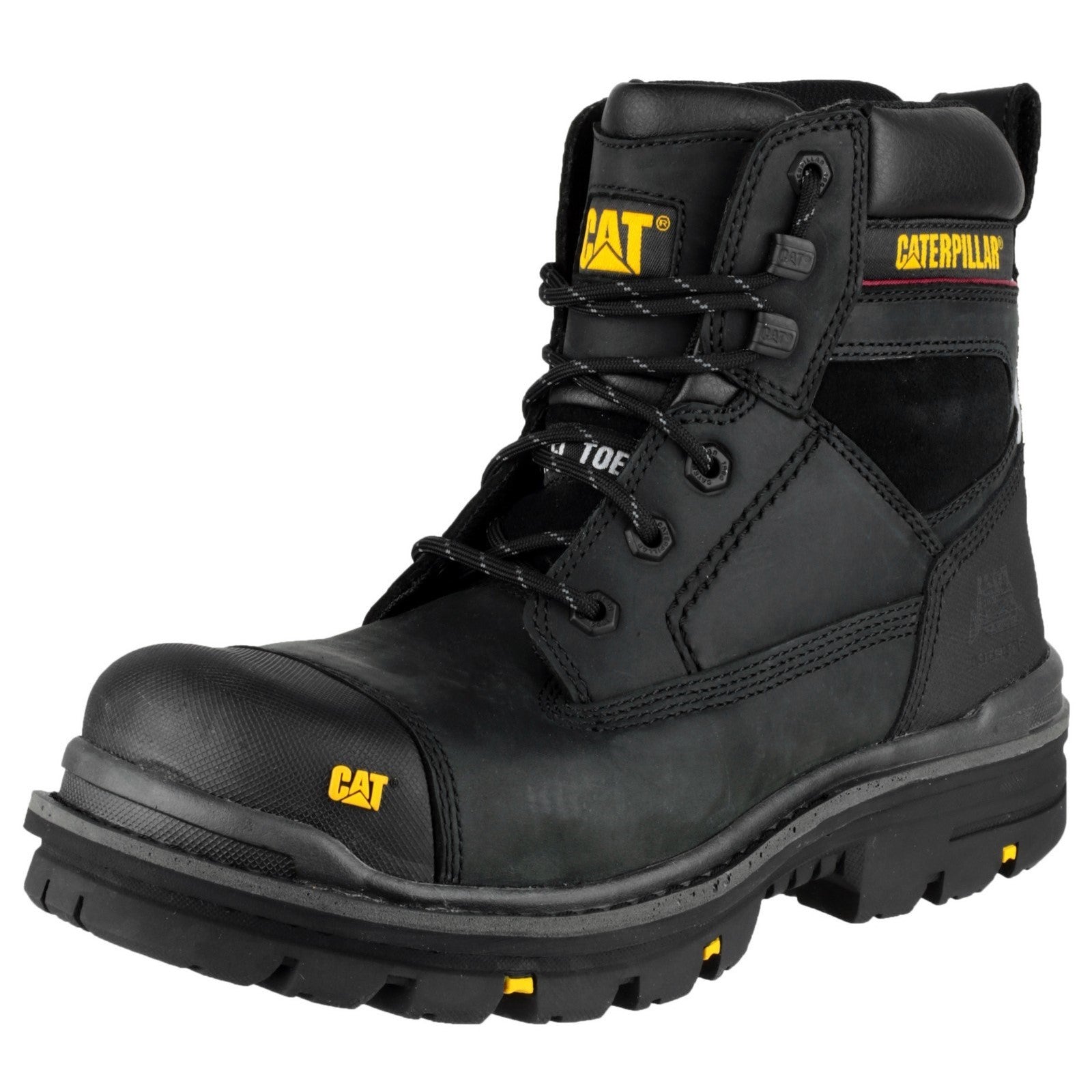 Caterpillar Gravel 6" Safety Boot in Black