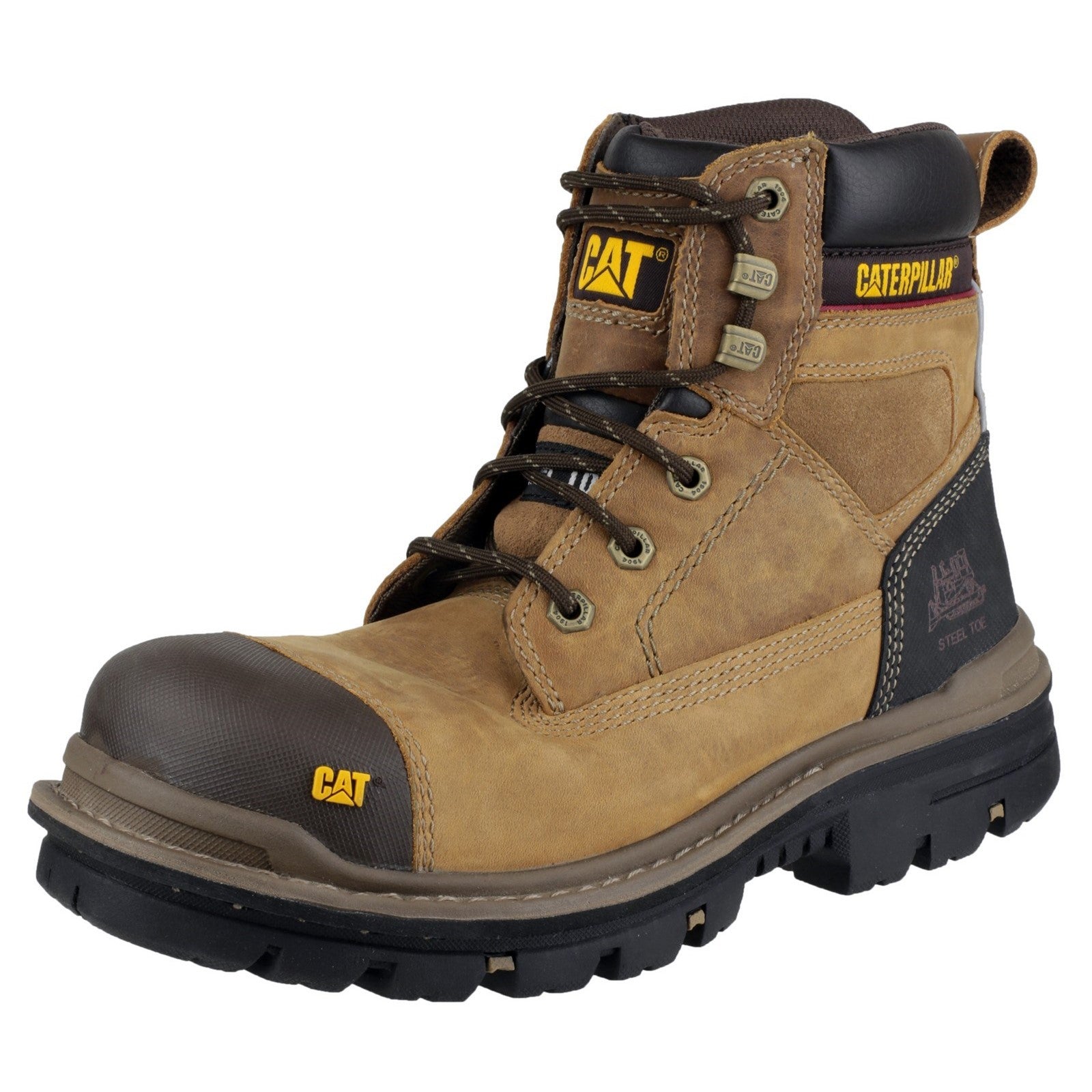 Caterpillar Gravel 6" Safety Boot in Beige