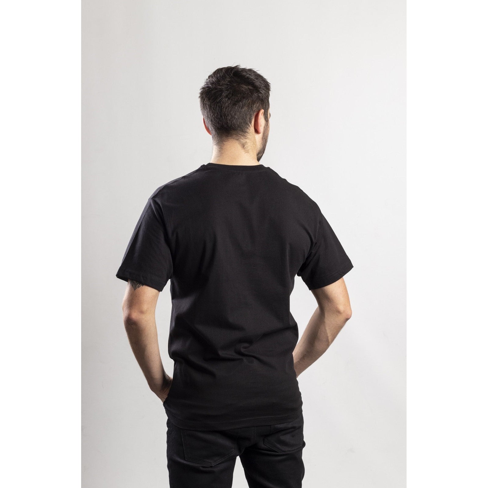 Caterpillar Trademark Logo T Shirt in Black